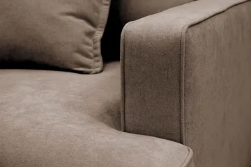 Rossita lyx Ekstra dyp Lenestol - Brun Stoff - Møbler - Stoler - Lenestoler