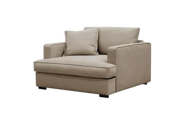 Rossita lyx Ekstra dyp Lenestol - Brun Stoff - Møbler - Stoler - Lenestoler