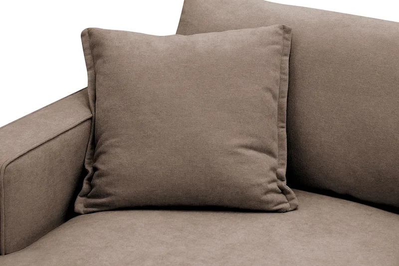 Rossita lyx Ekstra dyp Lenestol - Brun Stoff - Møbler - Stoler - Lenestoler