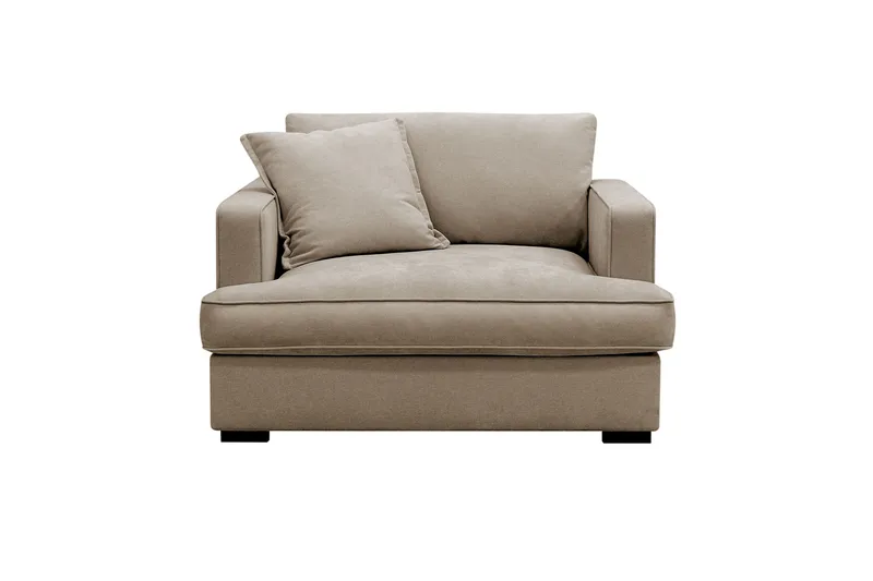 Rossita lyx Ekstra dyp Lenestol, Brun Stoff