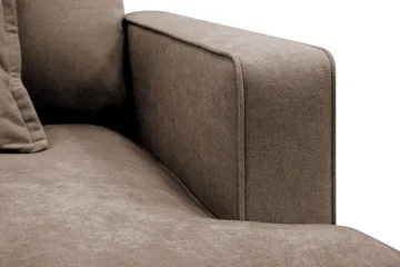 Rossita lyx Ekstra dyp Lenestol - Brun Stoff - Møbler - Stoler - Lenestoler