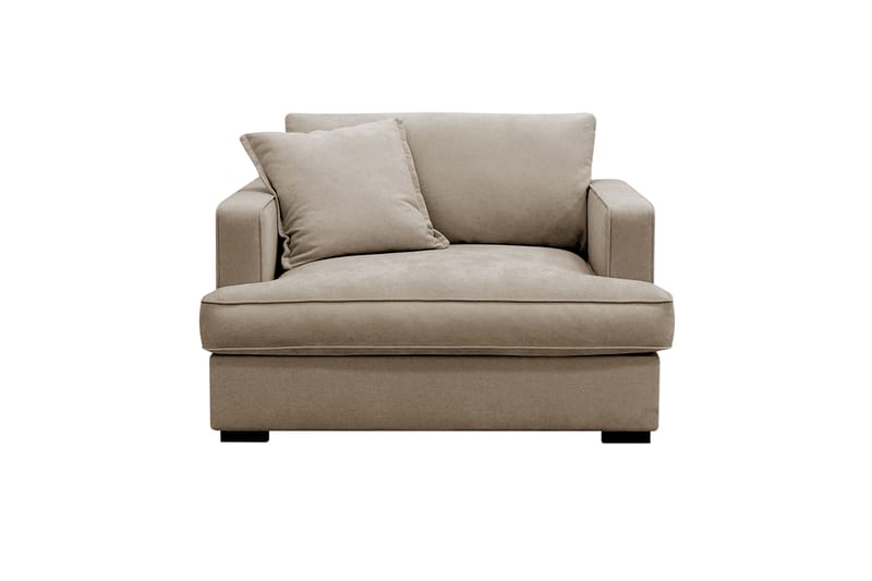 Rossita lyx Ekstra dyp Lenestol - Brun Stoff - Møbler - Stoler - Lenestoler