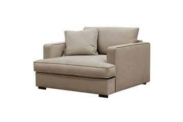 Rossita lyx Ekstra dyp Lenestol - Brun Stoff - Møbler - Stoler - Lenestoler