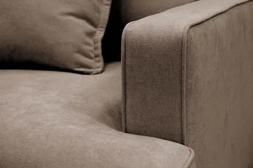 Rossita lyx Ekstra dyp Lenestol - Brun Stoff - Møbler - Stoler - Lenestoler