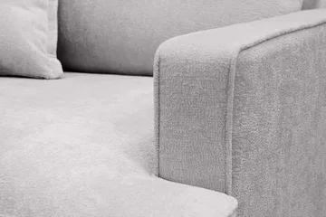 Rossita lyx Ekstra dyp Lenestol - Grå Chenille - Møbler - Stoler - Lenestoler