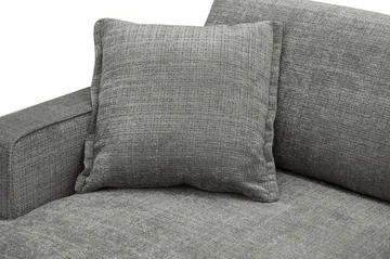 Rossita lyx Ekstra dyp Lenestol - Grå Chenille - Møbler - Stoler - Lenestoler