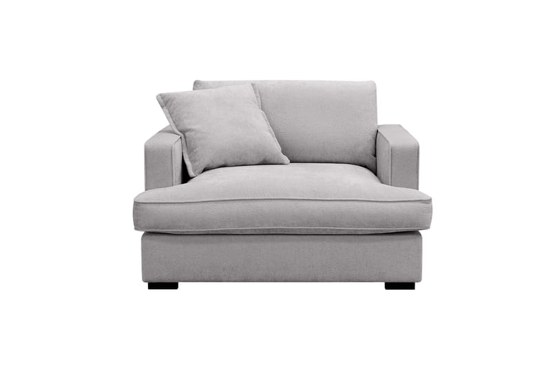 Rossita lyx Ekstra dyp Lenestol - Grå Chenille - Møbler - Stoler - Lenestoler