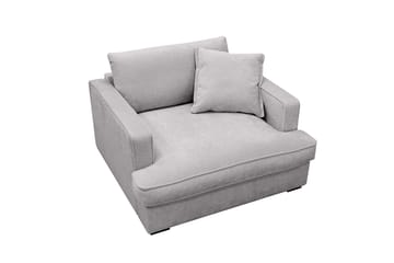 Rossita lyx Ekstra dyp Lenestol - Grå Chenille - Møbler - Stoler - Lenestoler