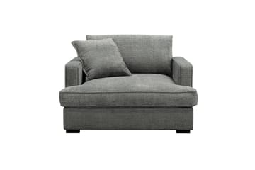 Rossita lyx Ekstra dyp Lenestol - Grå Chenille - Møbler - Stoler - Lenestoler