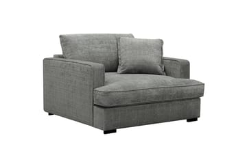 Rossita lyx Ekstra dyp Lenestol - Grå Chenille - Møbler - Stoler - Lenestoler