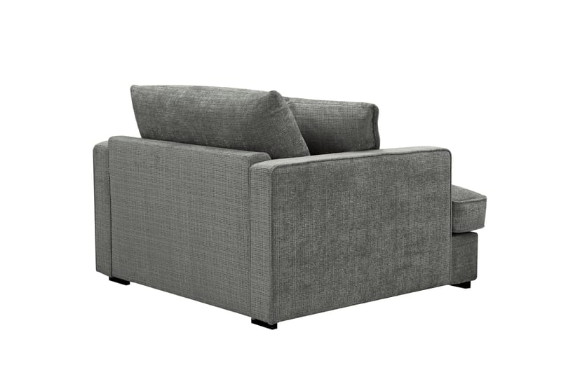 Rossita lyx Ekstra dyp Lenestol - Grå Chenille - Møbler - Stoler - Lenestoler