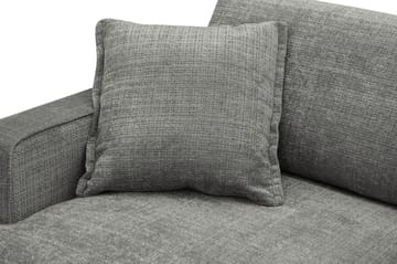 Rossita lyx Ekstra dyp Lenestol - Grå Chenille - Møbler - Stoler - Lenestoler