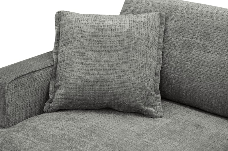 Rossita lyx Ekstra dyp Lenestol - Grå Chenille - Møbler - Stoler - Lenestoler