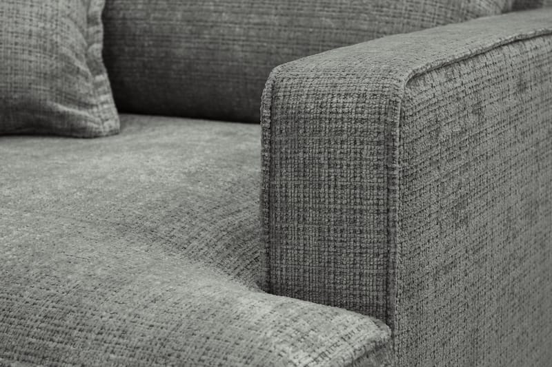 Rossita lyx Ekstra dyp Lenestol - Grå Chenille - Møbler - Stoler - Lenestoler