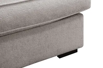 Rossita lyx Ekstra dyp Lenestol - Grå/Brun Chenille - Møbler - Stoler - Lenestoler