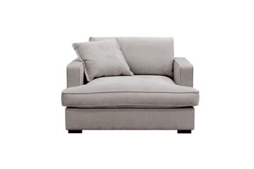 Rossita lyx Ekstra dyp Lenestol - Grå/Brun Chenille - Møbler - Stoler - Lenestoler