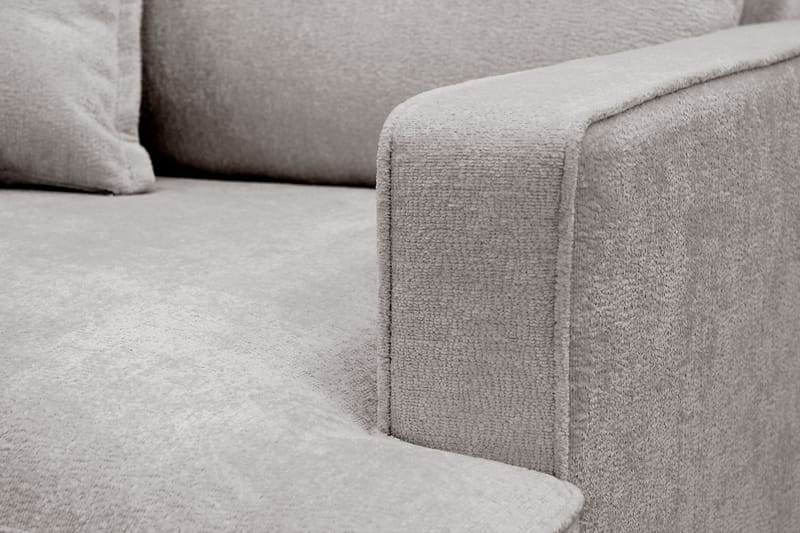 Rossita lyx Ekstra dyp Lenestol - Grå/Brun Chenille - Møbler - Stoler - Lenestoler