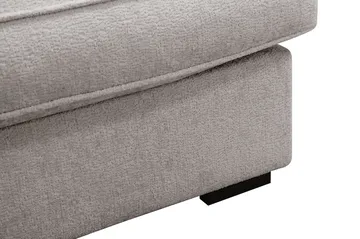 Rossita lyx Ekstra dyp Lenestol - Grå/Brun Chenille - Møbler - Stoler - Lenestoler