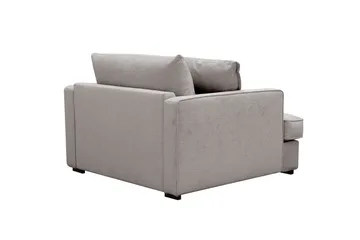 Rossita lyx Ekstra dyp Lenestol - Grå/Brun Chenille - Møbler - Stoler - Lenestoler