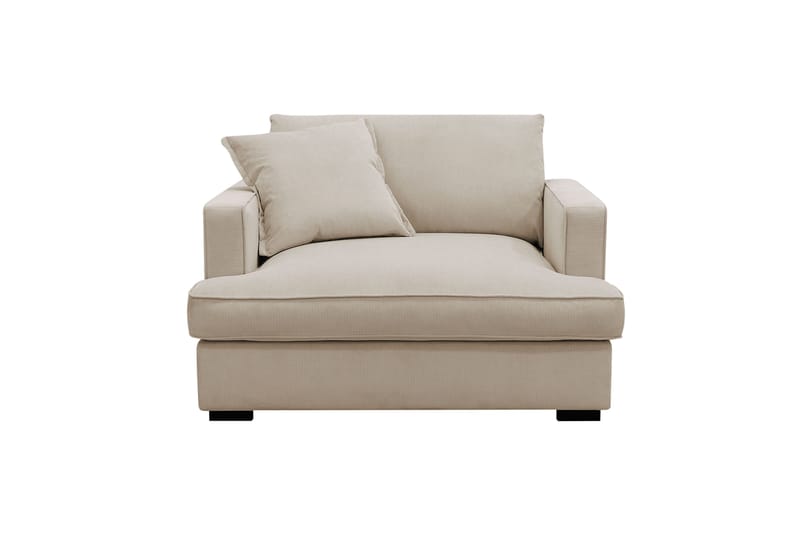 Rossita lyx Ekstra dyp Lenestol, Greige Manchester