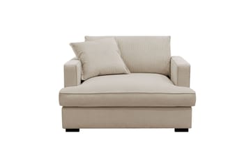 Rossita lyx Ekstra dyp Lenestol - Greige Manchester - Møbler - Stoler - Lenestoler