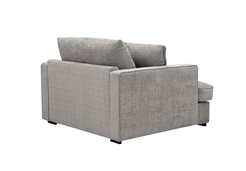 Rossita lyx Ekstra dyp Lenestol - Lysegrå Chenille - Møbler - Stoler - Lenestoler