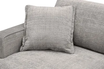 Rossita lyx Ekstra dyp Lenestol - Lysegrå Chenille - Møbler - Stoler - Lenestoler