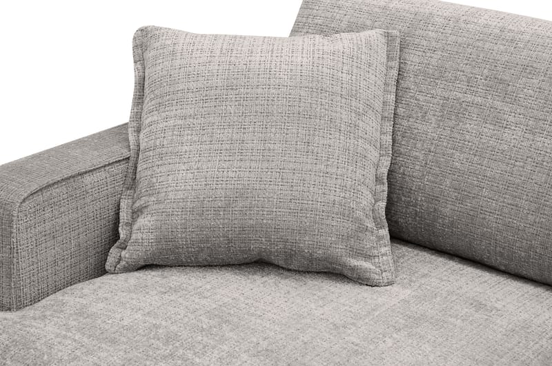 Rossita lyx Ekstra dyp Lenestol - Lysegrå Chenille - Møbler - Stoler - Lenestoler