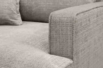 Rossita lyx Ekstra dyp Lenestol - Lysegrå Chenille - Møbler - Stoler - Lenestoler