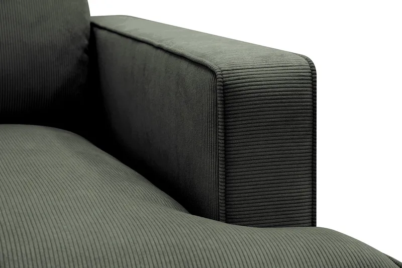 Rossita lyx Ekstra dyp Lenestol - Mørk grønn Kordfløyel - Møbler - Stoler - Lenestoler