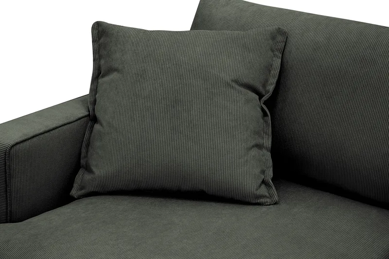 Rossita lyx Ekstra dyp Lenestol - Mørk grønn Kordfløyel - Møbler - Stoler - Lenestoler