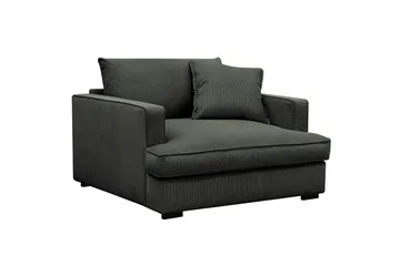 Rossita lyx Ekstra dyp Lenestol - Mørk grønn Kordfløyel - Møbler - Stoler - Lenestoler