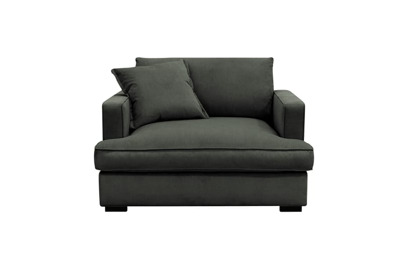 Rossita lyx Ekstra dyp Lenestol - Mørk grønn Kordfløyel - Møbler - Stoler - Lenestoler