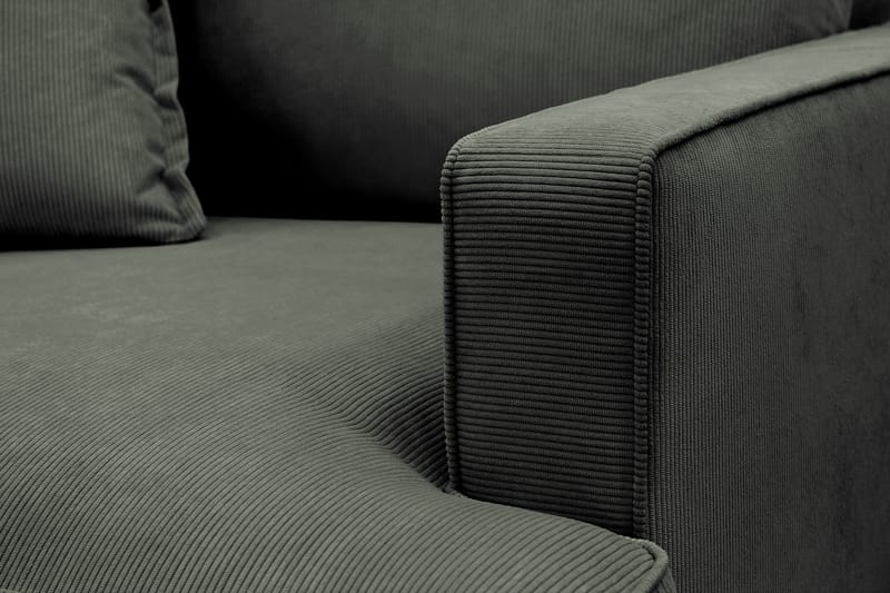 Rossita lyx Ekstra dyp Lenestol - Mørk grønn Kordfløyel - Møbler - Stoler - Lenestoler