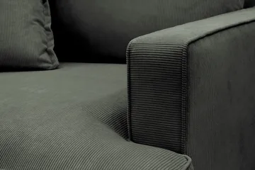 Rossita lyx Ekstra dyp Lenestol - Mørk grønn Kordfløyel - Møbler - Stoler - Lenestoler