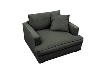 Rossita lyx Ekstra dyp Lenestol - Mørk grønn Kordfløyel - Møbler - Stoler - Lenestoler