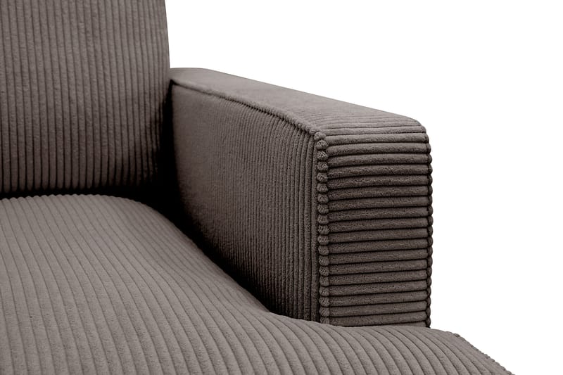 Rossita lyx Ekstra dyp Lenestol - Mørkegrå Kordfløyel - Møbler - Stoler - Lenestoler
