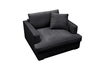 Rossita lyx Ekstra dyp Lenestol - Svart Chenille - Møbler - Stoler - Lenestoler