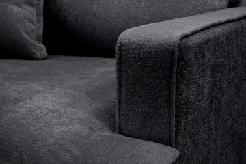 Rossita lyx Ekstra dyp Lenestol - Svart Chenille - Møbler - Stoler - Lenestoler