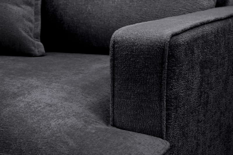 Rossita lyx Ekstra dyp Lenestol - Svart Chenille - Møbler - Stoler - Lenestoler