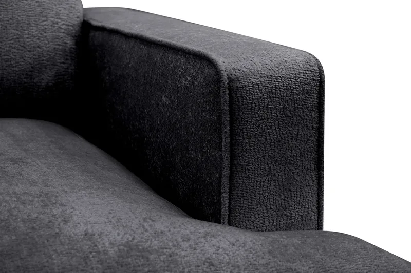 Rossita lyx Ekstra dyp Lenestol - Svart Chenille - Møbler - Stoler - Lenestoler