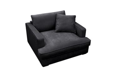 Rossita lyx Ekstra dyp Lenestol - Svart Chenille - Møbler - Stoler - Lenestoler