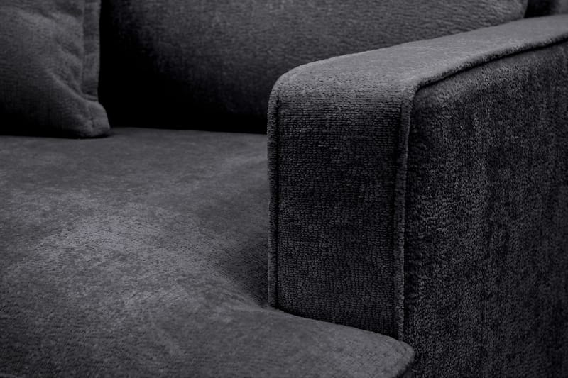 Rossita lyx Ekstra dyp Lenestol - Svart Chenille - Møbler - Stoler - Lenestoler