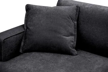 Rossita lyx Ekstra dyp Lenestol - Svart Chenille - Møbler - Stoler - Lenestoler