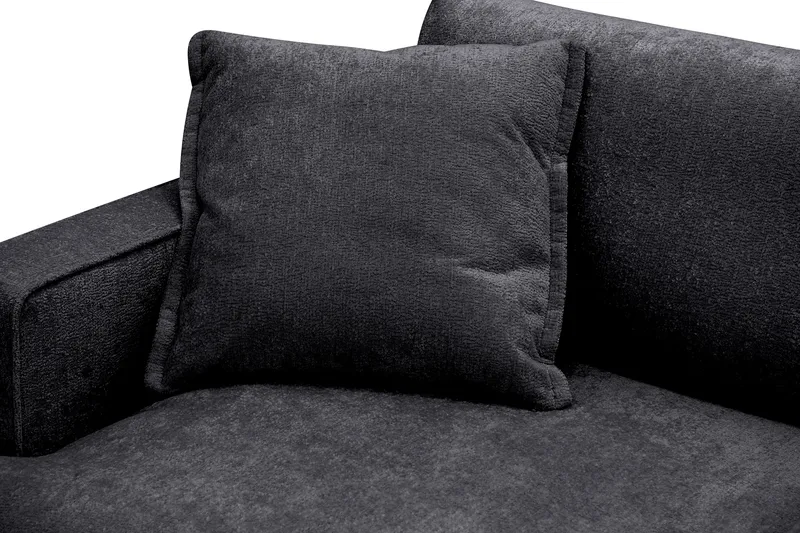 Rossita lyx Ekstra dyp Lenestol - Svart Chenille - Møbler - Stoler - Lenestoler