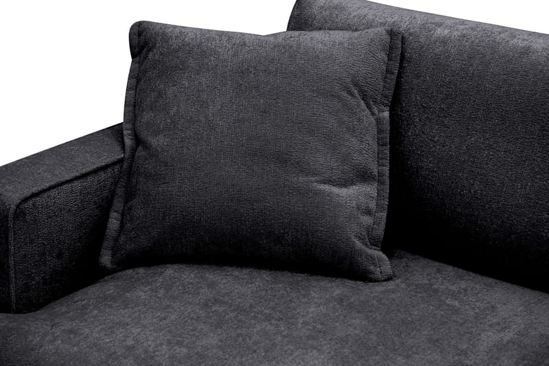 Rossita lyx Ekstra dyp Lenestol - Svart Chenille - Møbler - Stoler - Lenestoler