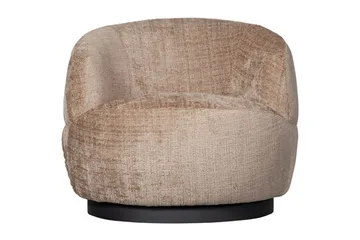 Rotasjon lenestol Ullaktig - Sand - Møbler - Stoler - Lenestoler