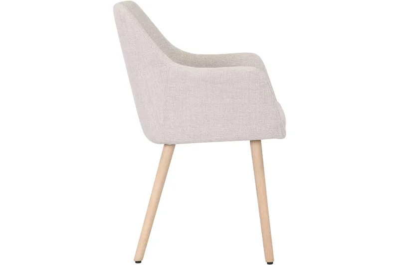 Rumba Armlenestol - Beige - Møbler - Stoler - Spisestuestoler & kjøkkenstoler