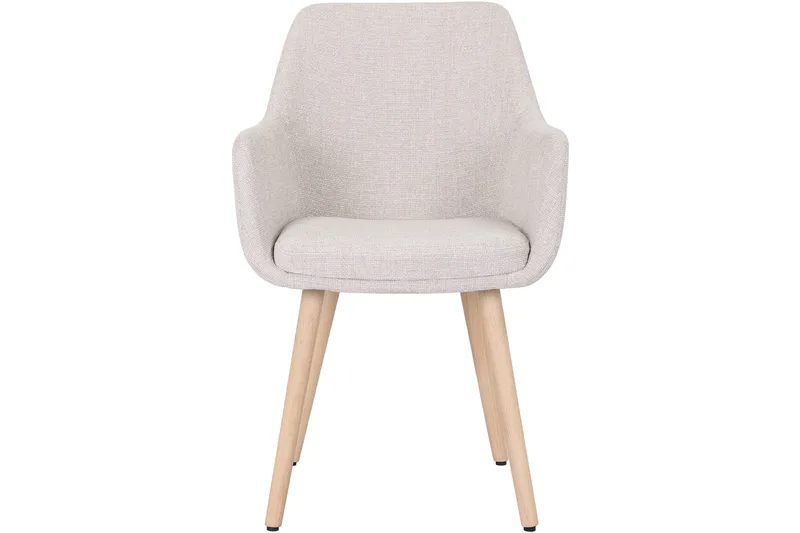 Rumba Armlenestol - Beige - Møbler - Stoler - Spisestuestoler & kjøkkenstoler