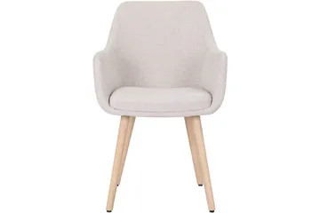 Rumba Armlenestol - Beige - Møbler - Stoler - Spisestuestoler & kjøkkenstoler
